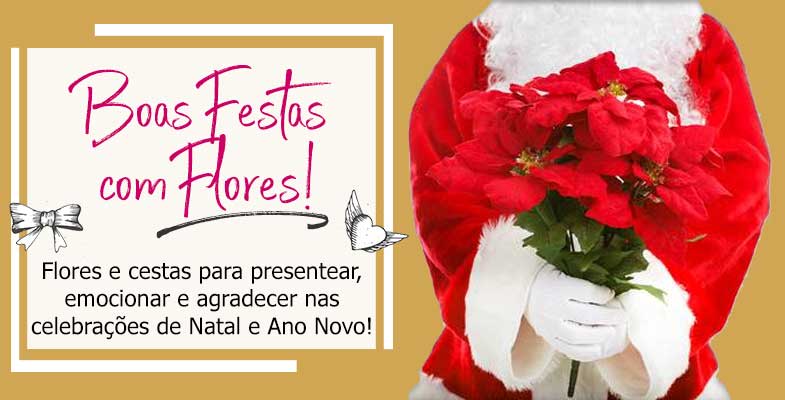 Arranjos de Natal e Ano Novo, Cestas e Flores | Uniflores