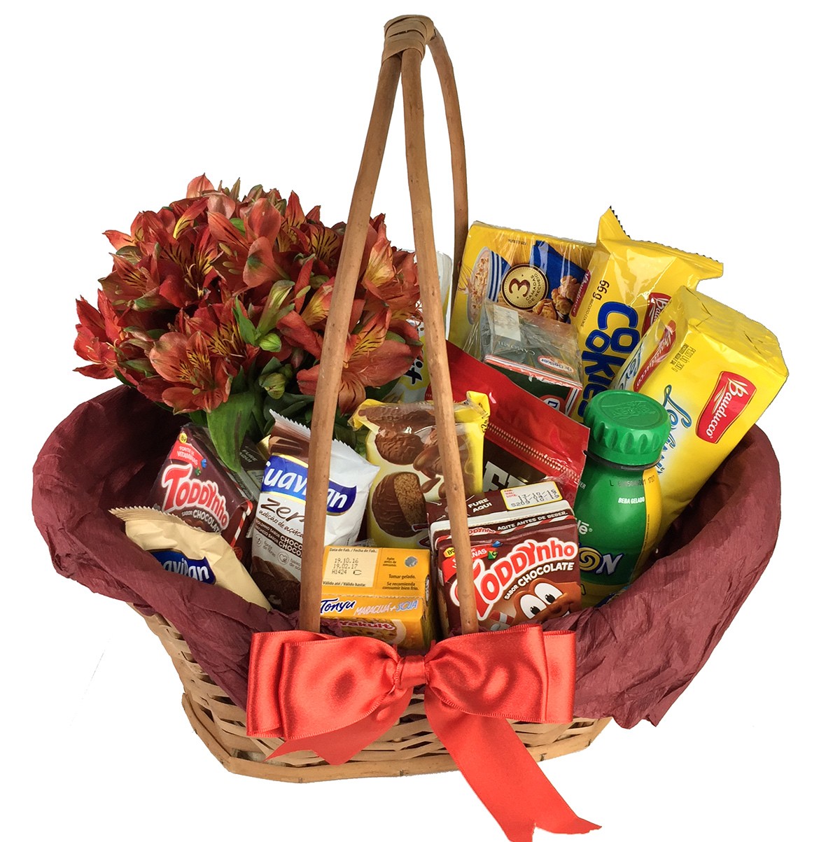 Cesta de Café da Manhã Carícia Luxo