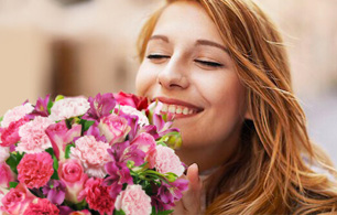 Presentear com flores no Dia da Mulher Flores Dia Internacional da Mulher