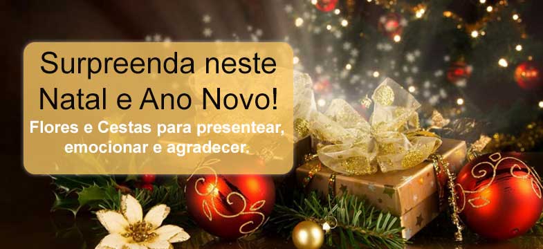 Emocione com flores no final de ano! Emocione com flores no final de ano