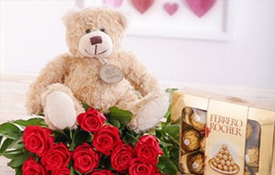 Cestas de presentes e flores Cestas de presentes e flores