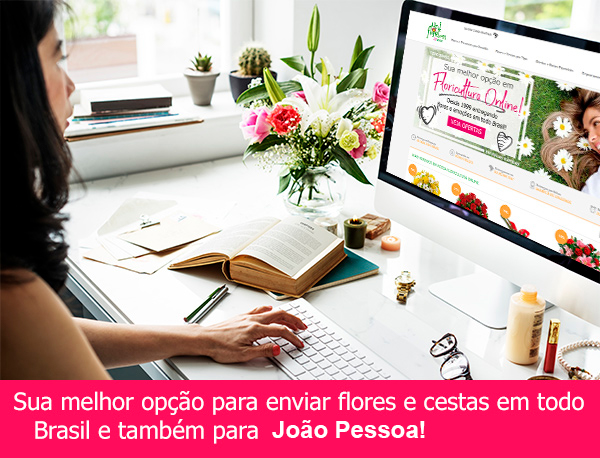 Flores e Cestas para João Pessoa Flores para João Pessoa