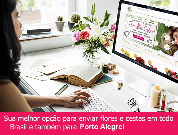 Flores e Cestas para Porto Alegre Flores para Porto Alegre